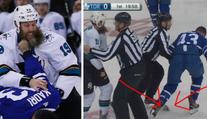 Šílenost v NHL! Hráči se porvali tak, že jeden přišel o plnovous!