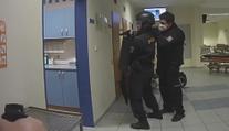 Policie zveřejnila video z dramatického zásahu v benešovské nemocnici
