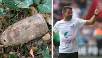 Nečekaný nález! Bývalý hráč Premier League vykopal na zahradě bombu