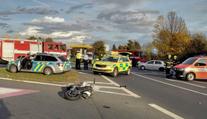 Tragická nehoda na Ústecku. Řidič motorky po srážce s autem přišel o život