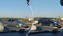 Řidiči nechtěli stát v zácpě, otočili se a odjeli pryč v protisměru! VIDEO