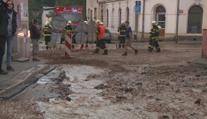 Prudká bouře ochromila Liberec! Padaly kroupy, z ulic byly řeky