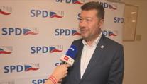 Výhra pro Okamuru. Ministerstvo podle soudu porušilo práva hnutí SPD