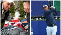 Rána přímo nad oko! Ryder Cup začal nepříjemným zraněním