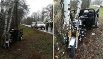 Muž u Vimperku narazil na tříkolce do stromu. Na místě zemřel