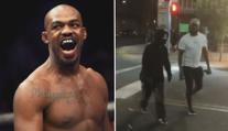 Hrdinský čin: Šampion UFC Jones se postavil partičce zahalených vandalů