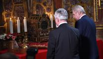 Hrad vystavil korunovační klenoty veřejnosti. Prohlídka je zdarma