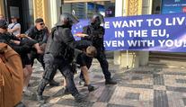 SPD zahájila kampaň demonstrací, policie zpacifikovala odpůrce