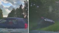 VIDEO: Dacia ujížděla policii rychlostí skoro 200 km/h. Zastavili ji PIT manévrem