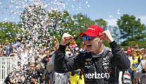 Newgarden slaví triumf na Road America! Má třetí výhru v sezoně!