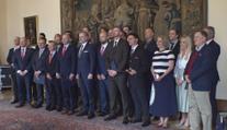 Premiér Fiala ocenil úspěšné baseballisty. Nádherný pocit, shodli se