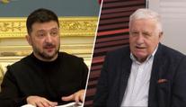 Klaus: Zelenskyj se stává pro svět stále větší zátěží. Jeho dny jsou sečteny