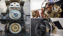 Dělníci zakryjí pražský orloj. Turisté uvidí jen video na lešení