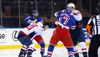 Rvačky i dojetí v NHL: Rangers se mstili, Oshie dal hattrick po smrti otce