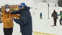 V Čenkovicích spustili vlek, lyžaři a obsluha napadli reportéra TV Nova