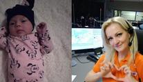 Malá Laura se dusila zvratky, táta ji zachránil podle rad operátorky!