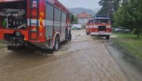 Valašské Klobouky uklízejí po bleskové povodni. Místní se bojí dalších dešťů