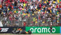 Ničitel Cunoda, slušňák Russell. Zničené monoposty F1 nejvíce stály Alpine