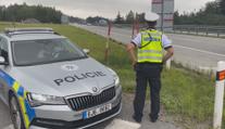 Policisté hlídají silnice. Závěr prázdnin je nejrizikovějším obdobím v roce