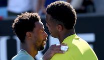 Úžasná výměna na Australian Open, Francouzi pobavili údery mezi nohama