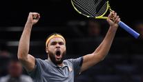 Přejde na hudební kariéru? Francouz Tsonga trénuje v karanténě na bicí