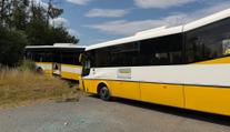 Na Znojemsku se čelně srazily dva autobusy. 47 lidí skončilo v péči záchranářů
