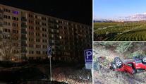 Orkán v ČR: Nejméně 12 zraněných, 1 oběť. Bez proudu jsou tisíce lidí
