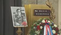 Poslední rozloučení s Marií Benešovou (†76). Měl jsem tě rád, vzkázal jí Zeman