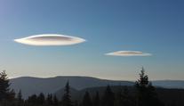 Turisty v Jeseníkách šokovaly létající talíře na obloze! FOTO