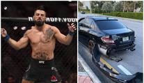 Bouřlivák Mike Perry znovu řádil! Roztřískal auto za 1,5 milionu korun
