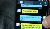 Šílené sms a vydírání: Seznamka na internetu se pro Erika (26) změnila v noční můru!