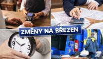 Cenění balíků, účtenky i změna času! Tohle bude od března jinak