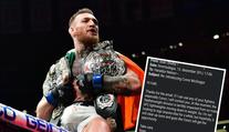 Moment kdy UFC odmítlo Conora McGregora. Soukromý mail zvěřejněn