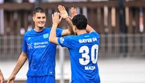 Schick přispěl gólem k postupu v DFB-Pokalu. Zápas přerušilo krupobití