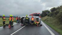 Hasiči informovali o nehodě. Omylem zveřejnili i lechtivou fotku neznámé ženy
