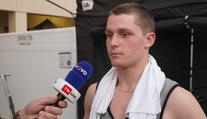Nedalo se moc předjíždět, řekl Staněk po sprintu. Stěžoval si na velké horko