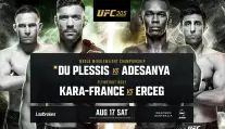 UFC 305 na NS: Adesanya chce titul. Jeho soupeř ho na tiskovce rozbrečel
