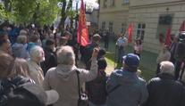 Česko si připomíná První máj. Na demonstraci Chceme mír! nikdo nepřišel