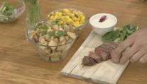 Komplet na grilu: Tříchodové menu podle Snídaně s Novou
