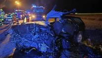 Děsivá nehoda na Slovensku: Při srážce dvou aut zahynulo šest lidí