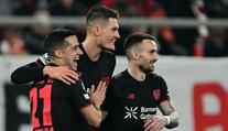 Parádní Schickova show! Dvěma góly v Lize mistrů sestřelil Olympiakos