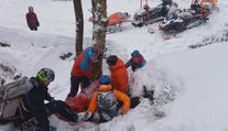 V Jeseníkách oživovali běžkaře. Nejbližší nemocnice už ale byly plné