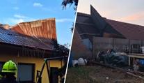 Vesnice na Brněnsku zpustošil downburst. Vítr měl zřejmě přes 150 km/h