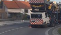Vysočinou se řítil přetížený kamion, policie pekelnou jízdu řeší!