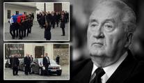 Pohřeb prezidenta Kováče: Zeman s Klausem dorazili pozdě!