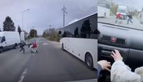Děsivá nehoda byla "jen" provokace. Šokující video má změnit chování řidičů
