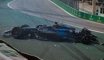 Albon v závodě F1 opět boural. Ošklivě se srazil s Ricciardem
