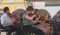 105 let od  založení Masarykovy univerzity. V Telči uspořádali výroční koncert