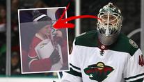 Slzy v NHL: Chlapec na setkání s Dubnykem nezapomene! VIDEO