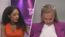 Nela Slováková ve vysílání ukázala piercing bradavek. Moderátorka se nestačila divit